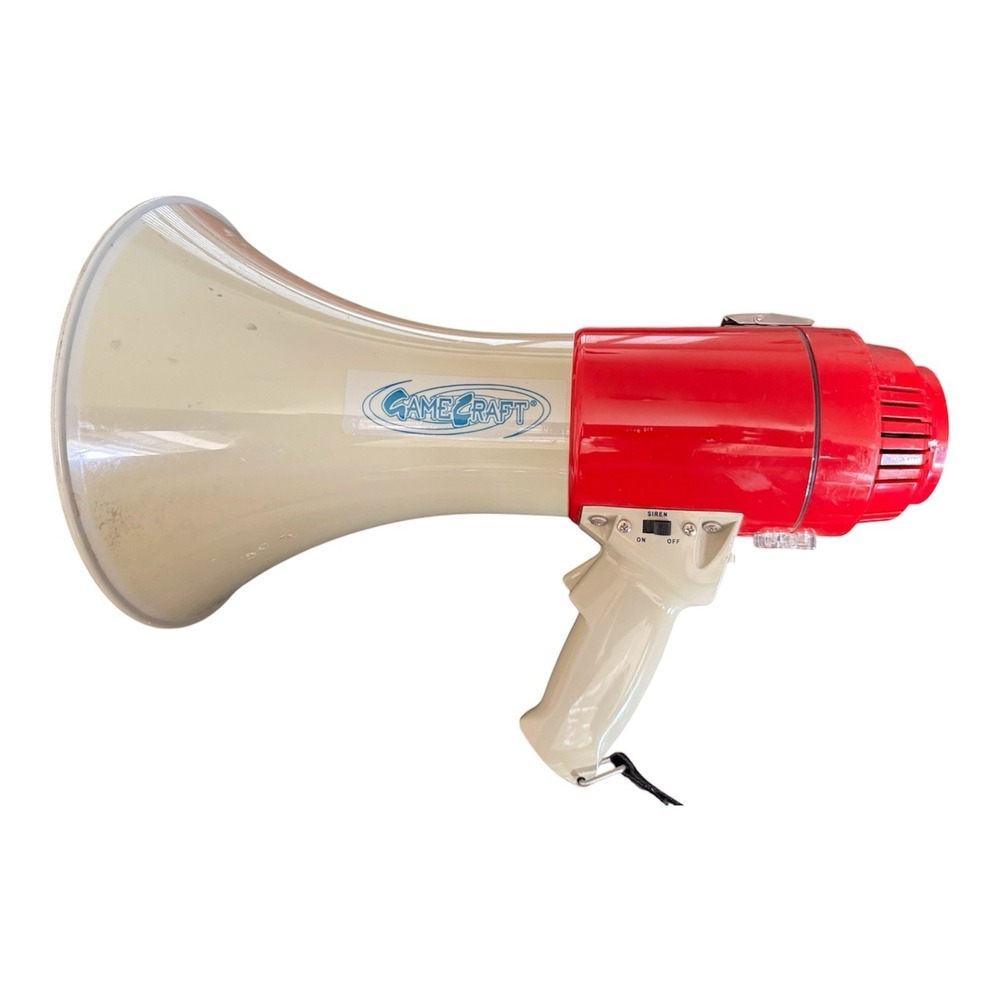 GAMECRAFT Megaphone MSMEG51W Portable Amplifier Loudspeaker